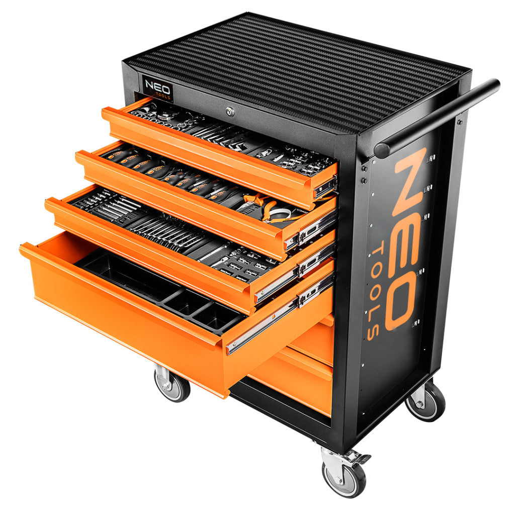 NEO TOOLS Műhelykocsi 6 fiókkal, 680x460x1030mm, szerszámkocsi 25 év garanciával 84-221
