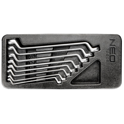 NEO TOOLS Csillagkulcs készlet 8db, 6-22mm, műhelykocsitálcával 25 év garanciával 84-233