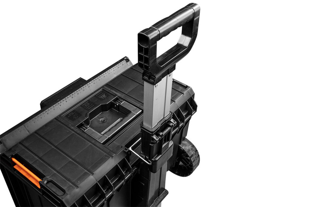 NEO TOOLS Rakásolható szerszámosláda, szerszámláda, kerekekkel, System I. 84-266