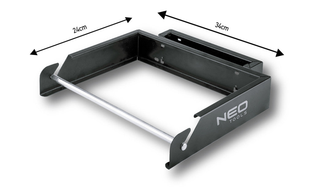 NEO TOOLS Papírtörlőtartó , műhelykocsihoz, szerszámtartó falhoz(84-500, 501), 260x65x340mm 84-271