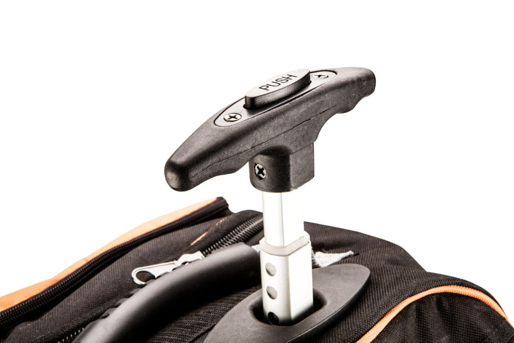 NEO TOOLS Szerszámos hátizsák, gurulós, belül:20 zseb 84-303