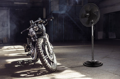NEO TOOLS Műhely Álló ventilátor 100W, átmérő 45cm, 3 sebességfokozat, forgó 2 év garanciával 90-003