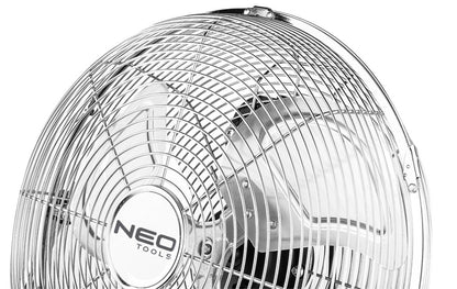 NEO TOOLS Padlóventilátor 50W, átmérő 30cm, 3 sebességfokoza 2 év garanciával 90-009