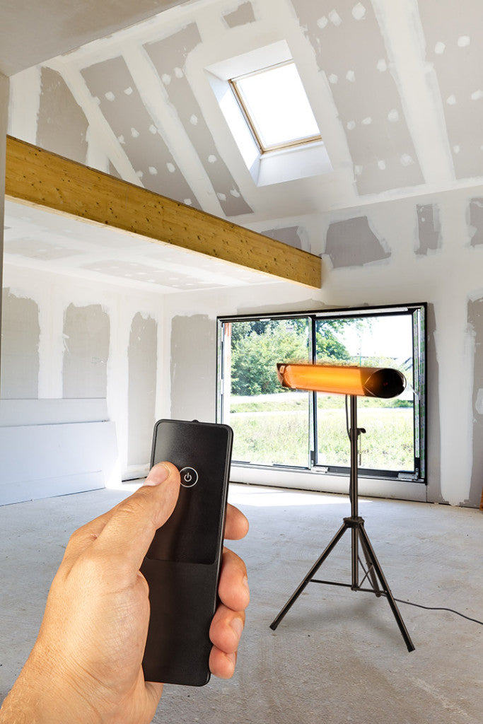 NEO TOOLS Ipari infravörös halogén hősugárzó, IP55, kültéri, 2000W, 32m2, mennyezet vagy fal 2 év garanciával 90-039