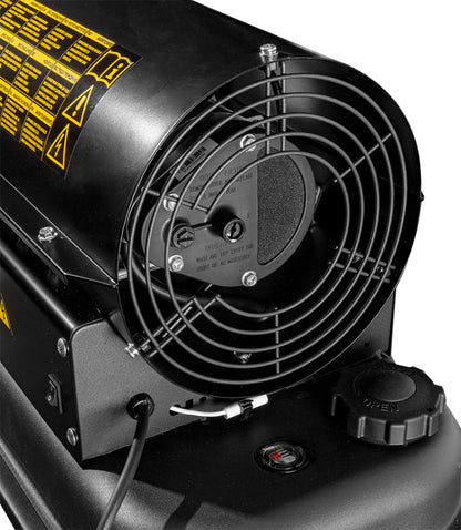 NEO TOOLS Gázolajos hőlégbefúvó, 20kW, 19l, fogyasztás: 1.9l / h, teljesítmény: 550 m3 / h 2 év garanciával 90-080
