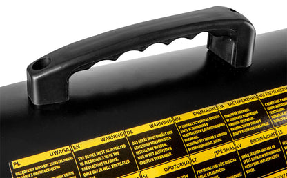 NEO TOOLS Gázolajos hőlégbefúvó, 20kW, 19l, fogyasztás: 1.9l / h, teljesítmény: 550 m3 / h 2 év garanciával 90-080