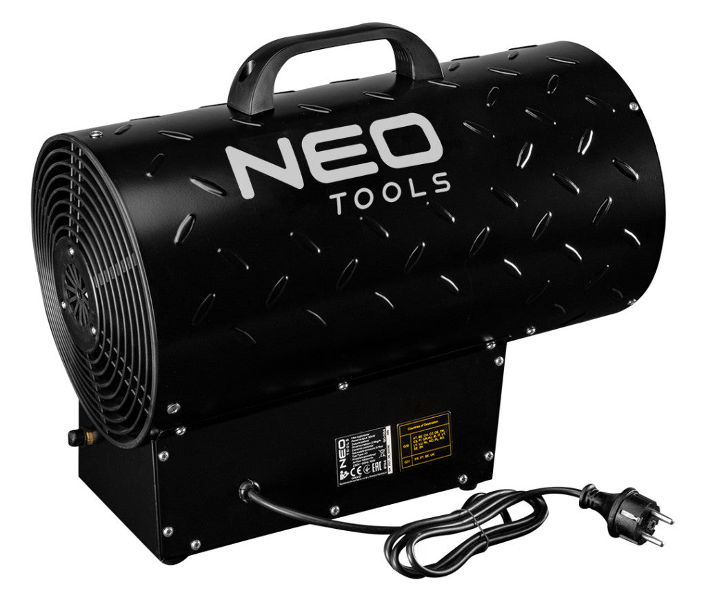NEO TOOLS Gázos hőlégbefúvó, propán, 30kW 2 év garanciával 90-084
