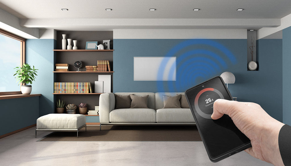 NEO TOOLS Infravörös hősugárzó panel 450W, WIFI 2 év garanciával 90-105