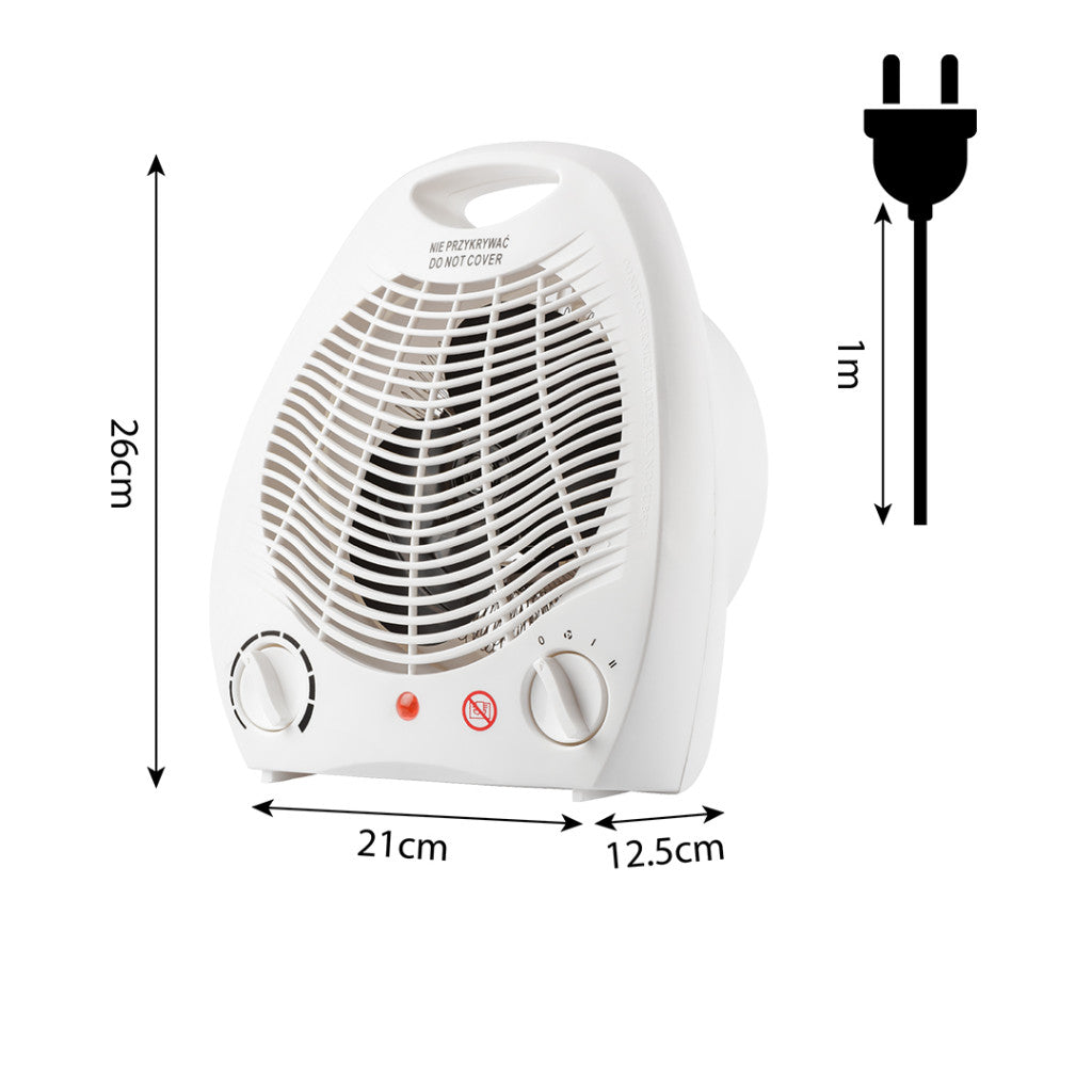 NEO TOOLS Fűtőventilátor, álló, 2 fokozatú, 1000/2000W 2 év garanciával 90-116
