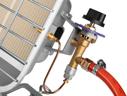 NEO TOOLS Gázos hősugárzó, palackra szerelhető, kerámia betétes, 2800/4600W 2 év garanciával 90-119