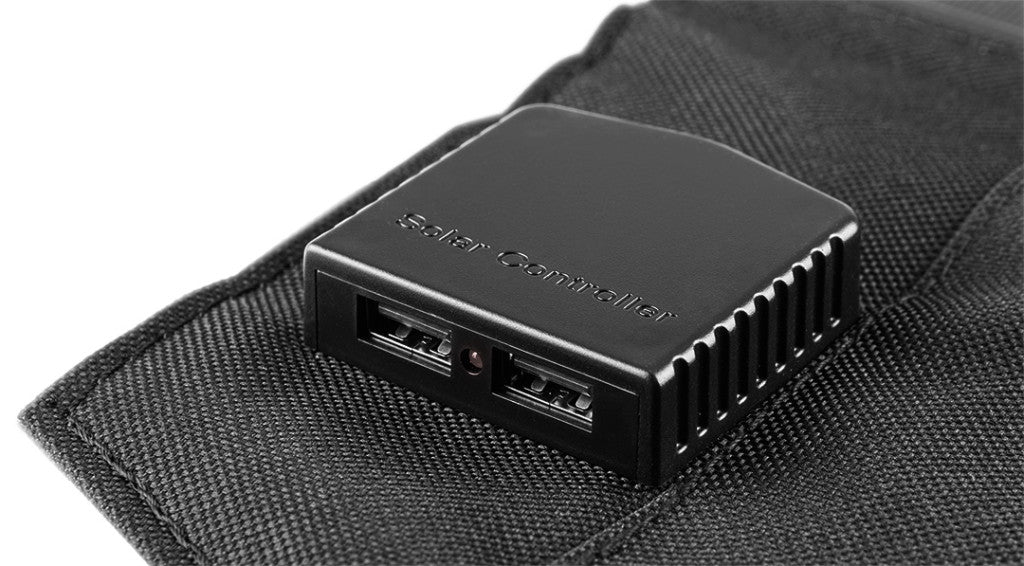 NEO TOOLS Hordozható napelem, napelemes töltő, 15W, telefon, laptop töltésre, 2db USB csatlakozó 2 év garanciával 90-140