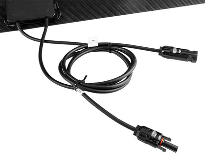 NEO TOOLS Hordozható napelem, napelemes töltő, 100W, IP67, 12V-os akku, telefon, laptop töltésre, 2db USB csatlakozó 2 év garanciával 90-143
