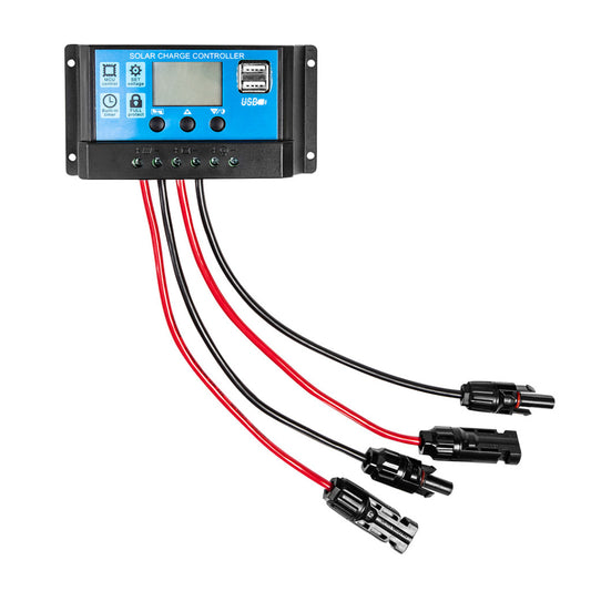 NEO TOOLS Napelemes töltésvezérlő 10A, 12/24V 90-145