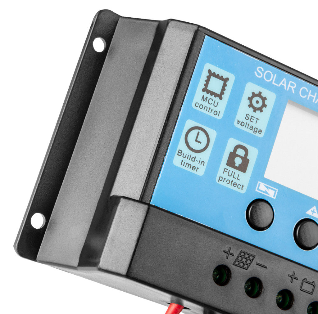 NEO TOOLS Napelemes töltésvezérlő 10A, 12/24V 90-145