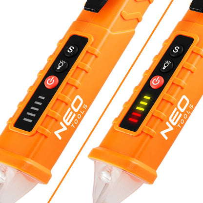 NEO TOOLS Érintés nélküli feszültségvizsgáló, fázisceruza, 12-1000V-ig 94-007