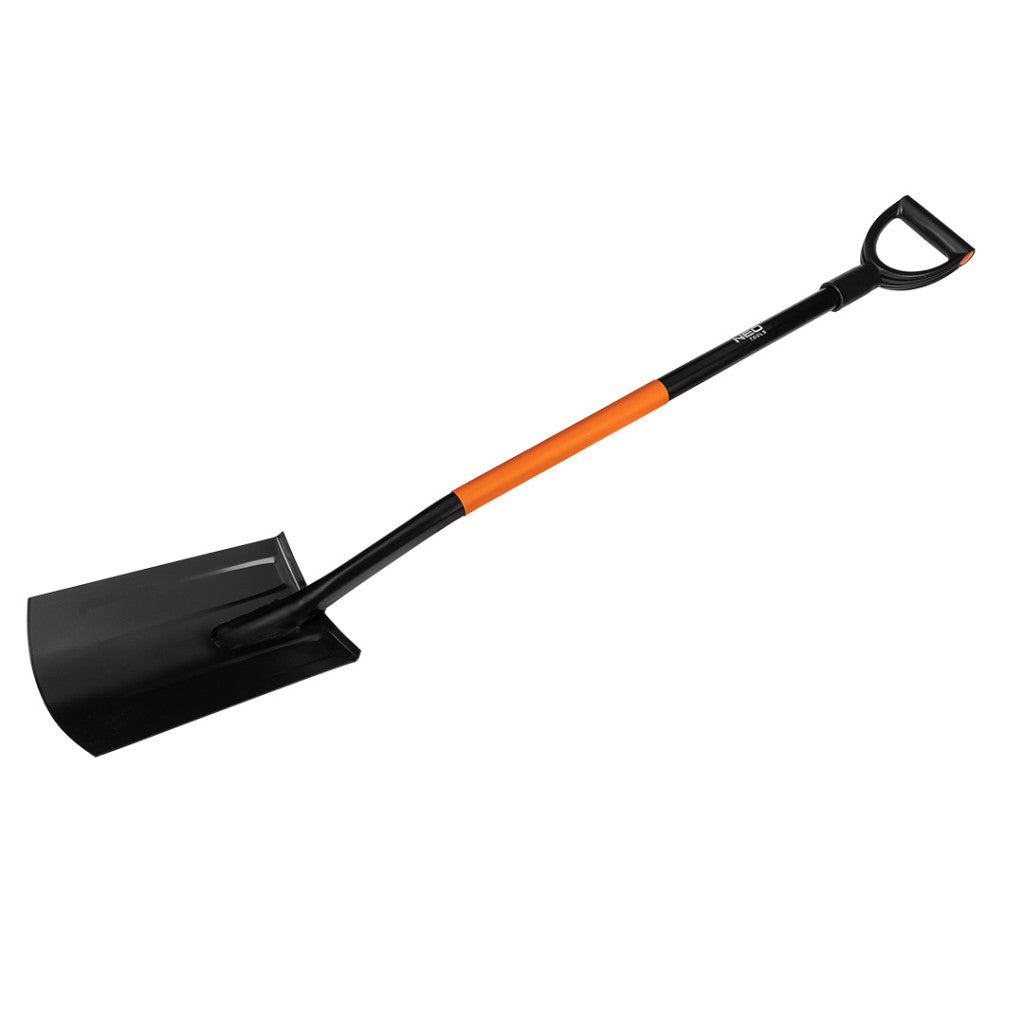 NEO TOOLS Ásólapát, fém nyél, műanyag markolat, Minimum rendelés: 4db 95-007-1