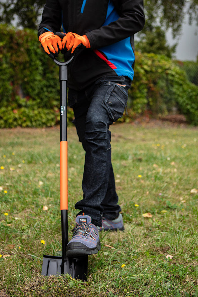 NEO TOOLS Ásólapát, fém nyél, műanyag markolat, Minimum rendelés: 4db 95-007-1