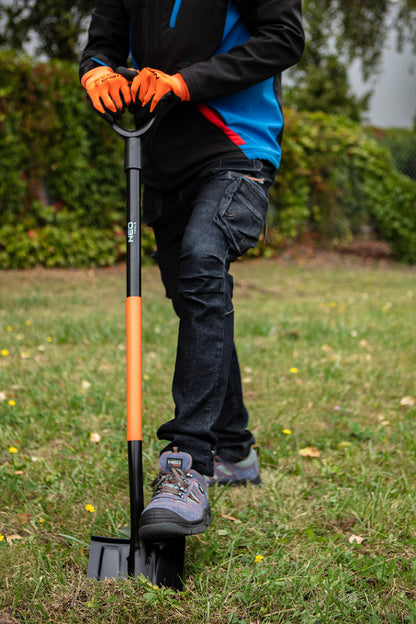 NEO TOOLS Ásólapát, fém nyél, műanyag markolat, Minimum rendelés: 4db 95-007-1