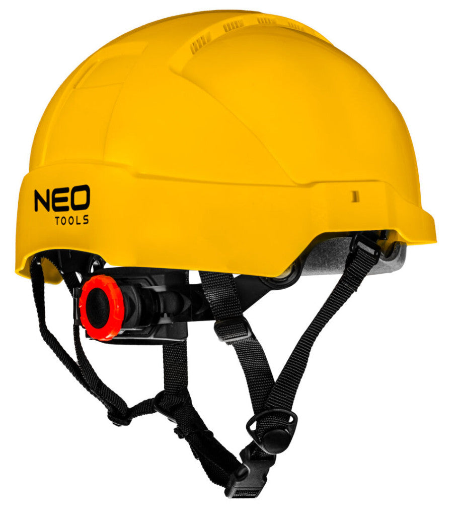 NEO TOOLS Védősisak magasban végzett munkához, sárga színű 97-210