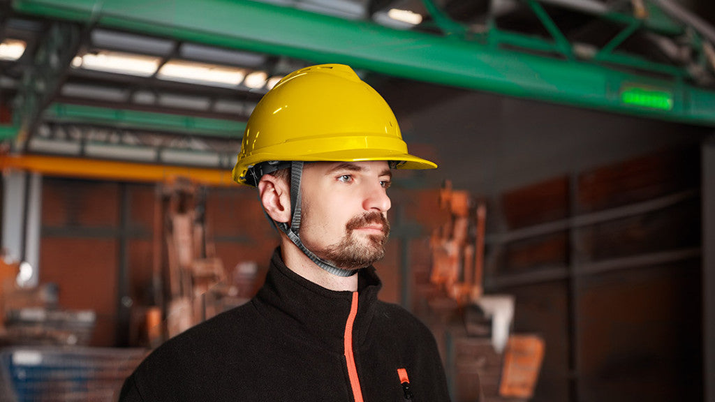 NEO TOOLS Védősisak állszíjjal, sárga 97-220