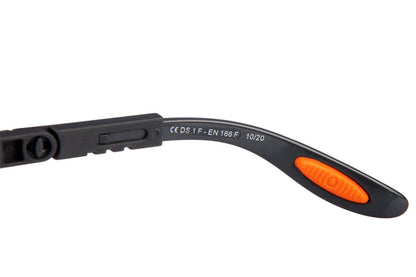 NEO TOOLS Védőszemüveg, polikarbonát, sárga lencse, állítható keret 97-501