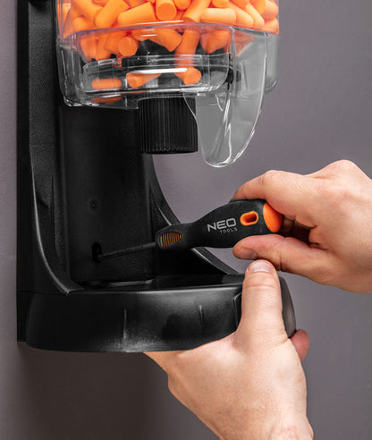 NEO TOOLS Füldugó kináló adagolóval, 38dB, szilikon, 500pár 97-551