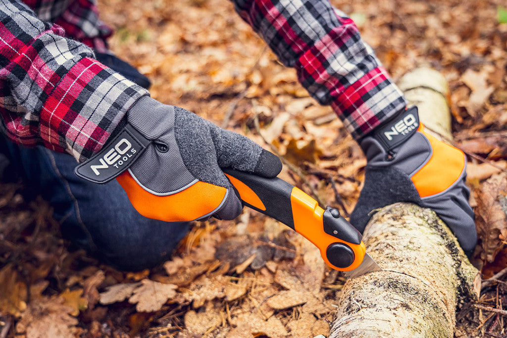 NEO TOOLS Munkakesztyű, sertés színbőr, neoprén, 2121X, 10" 97-606