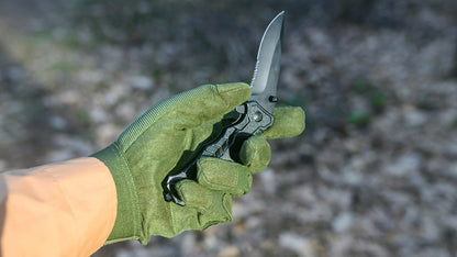 NEO TOOLS Munkakesztyű, taktikai kesztyű, szintetikus bőr, 9-es 97-608-9