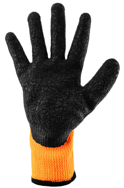 NEO TOOLS Munkakesztyű, hőszigetelt, latex bevonatú poliészter, 2242X, 8" 97-612-8