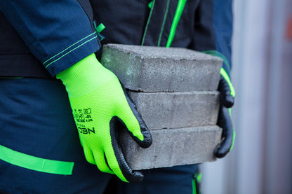 NEO TOOLS Munkakesztyű, hőszigetelt, latex bevonatú akril anyag, 4142X, 10" 97-613-10