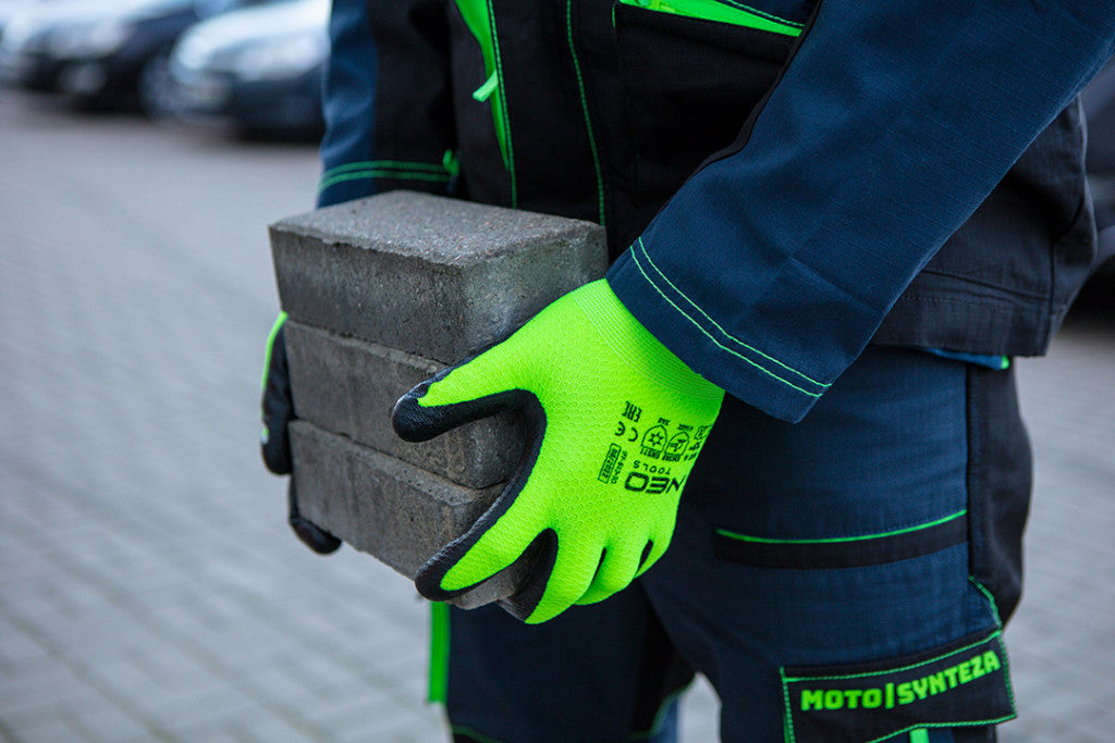 NEO TOOLS Munkakesztyű, hőszigetelt, latex bevonatú akril anyag, 4142X, 9" 97-613-9