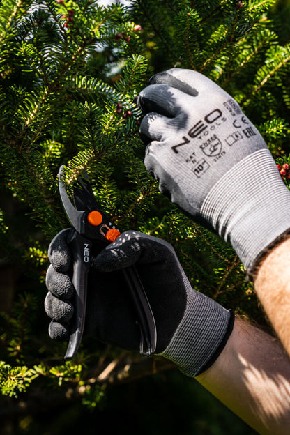 NEO TOOLS Munkakesztyű, latexbevonatú nylon, 3141X, 8" 97-617-8