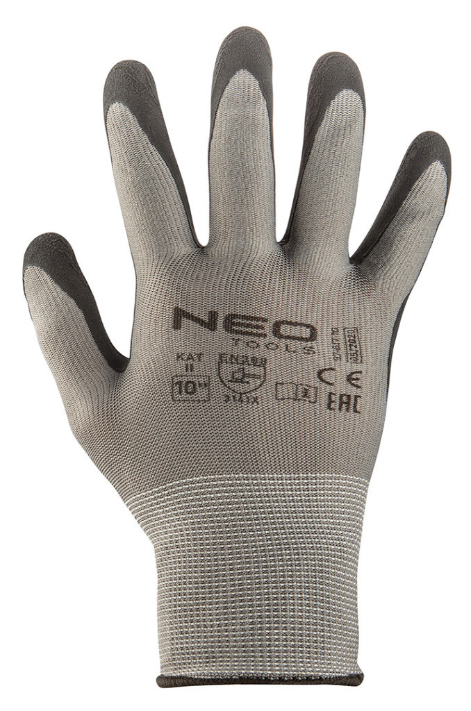 NEO TOOLS Munkakesztyű, latexbevonatú nylon, 3141X, 9" 97-617-9