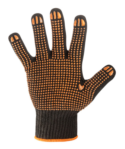 NEO TOOLS Munkakesztyű, latexbevonatú pamut poliészterrel, csúszásgátló pöttyökkel, 2143X, 9" 97-620-9