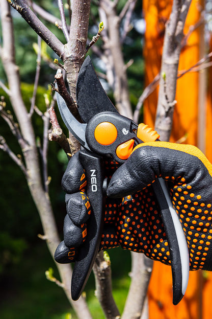 NEO TOOLS Munkakesztyű, nylon, csúszásgátló pöttyökkel, 4131X, 11" 97-621-11