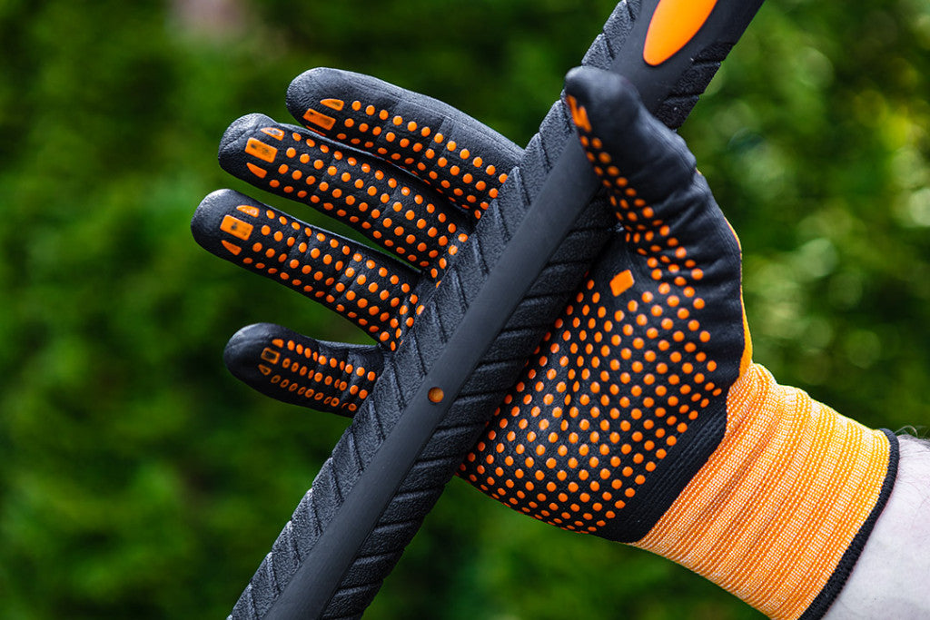 NEO TOOLS Munkakesztyű, nylon, csúszásgátló pöttyökkel, 4131X, 11" 97-621-11
