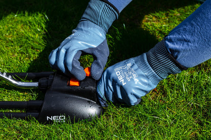 NEO TOOLS Munkakesztyű, latexbevonatú poliészter(2 rétegű), 3141X, 10" 97-643-10