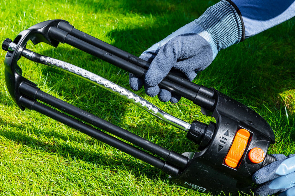 NEO TOOLS Munkakesztyű, latexbevonatú poliészter(2 rétegű), 3141X, 8" 97-643-8