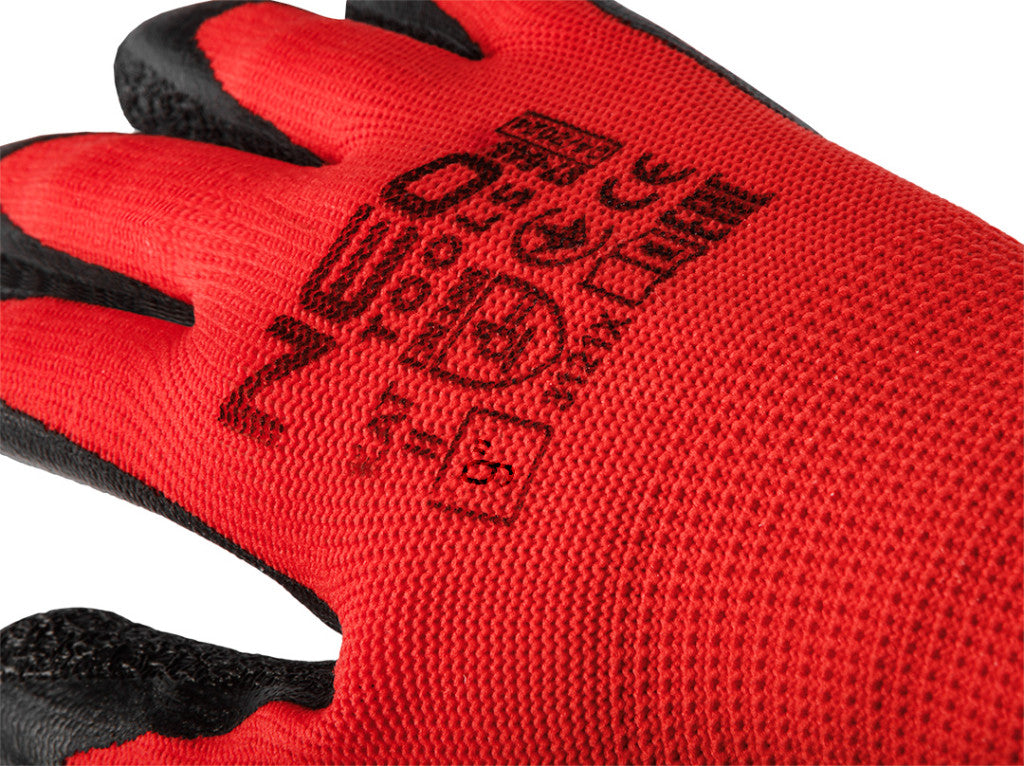 NEO TOOLS Munkakesztyű, latexbevonatú poliészter, 3121X, 9, Rendelési egység: 12db 97-645-9