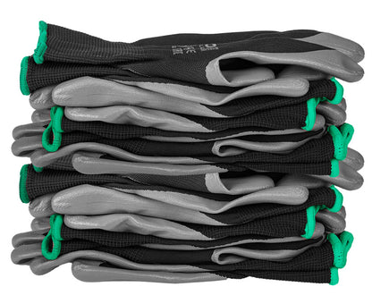 NEO TOOLS Munkakesztyű, nitril bevonatú poliészter, 4131X, 8, Rendelési egység: 12db 97-647-8