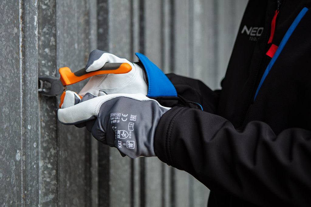NEO TOOLS Munkakesztyű, 2122X, kecske bőr, 9", CE 97-656-9