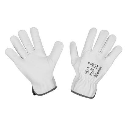 NEO TOOLS Munkakesztyű, 2122X, kecske bőr, 10", CE 97-657-10