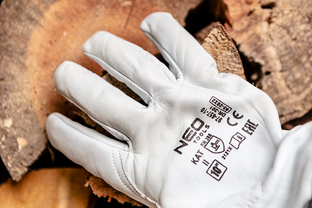 NEO TOOLS Munkakesztyű, 2122X, kecske bőr, 8", CE 97-657-8