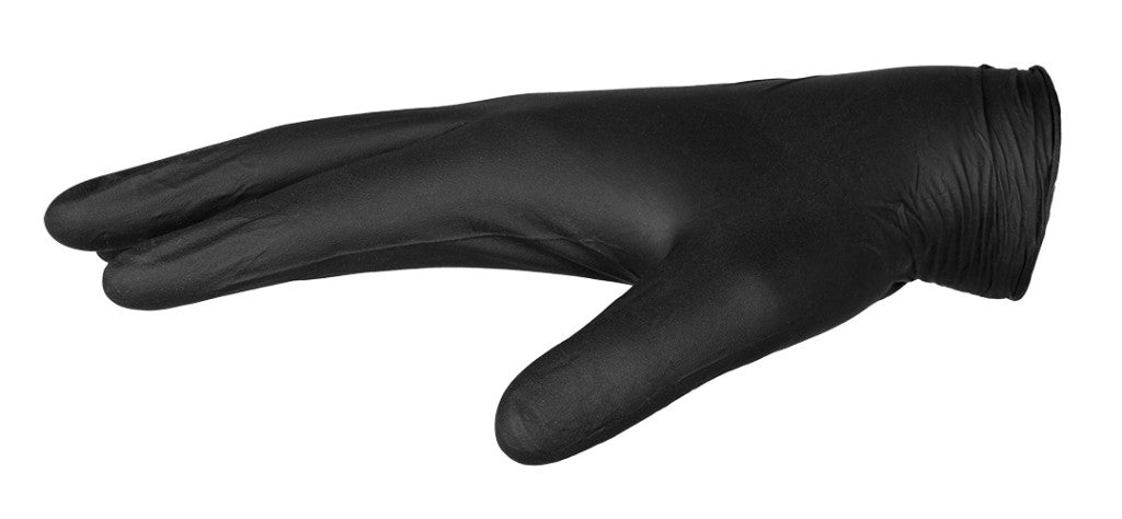 NEO TOOLS Munkakesztyű, perforált nitril, fekete, 100db, XL 97-691-XL