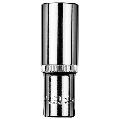 NEO TOOLS Dugókulcs 16mm, 3/8", hosszú hatlapú 25 év garanciával 08-191