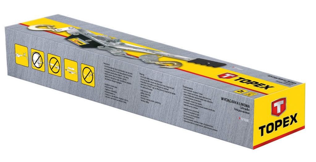 TOPEX CSÖRLŐ, RACSNIS HUZATÓ, 2T 3,1kg 97X080