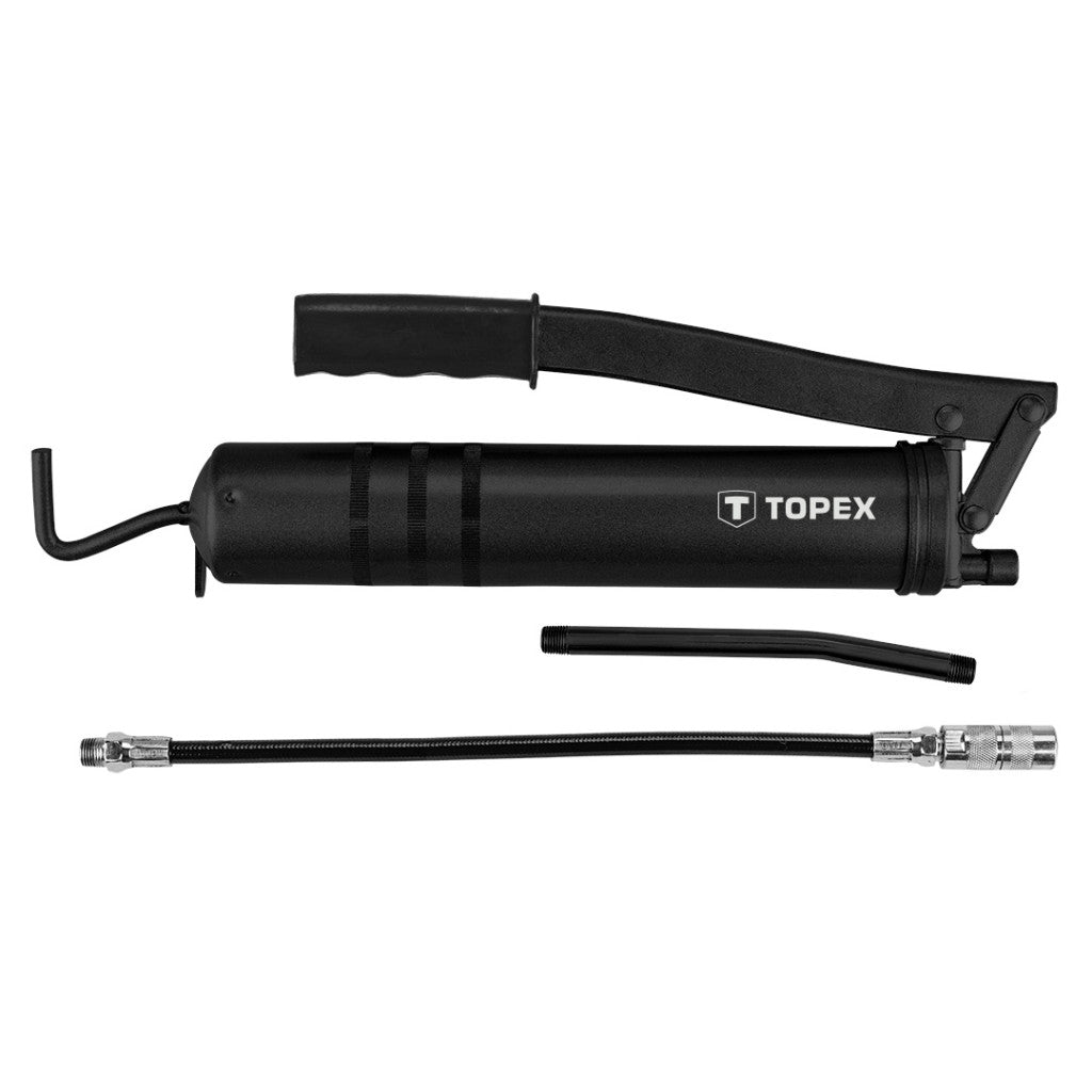 TOPEX Karos zsírzó 400cm3 tömlővel 8x300mm 97X300