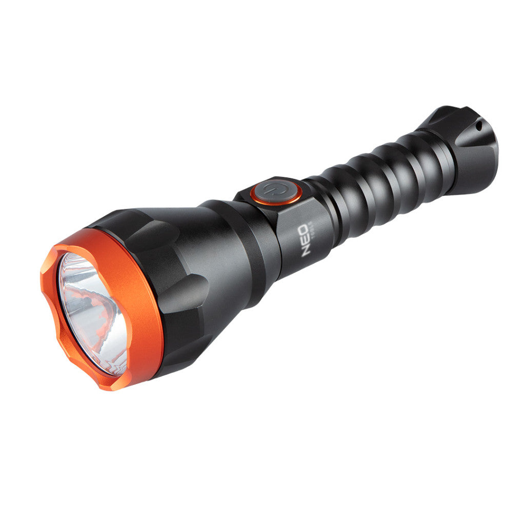 NEO TOOLS Zseblámpa, tölthető USB C, 500lum, Osram LED 99-070