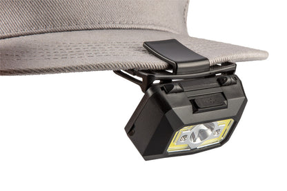 NEO TOOLS Fejlámpa, tölthető, USB, 250 lum, COB LED + mozgásérzékelővel 99-073