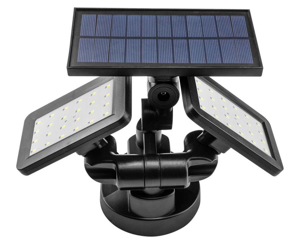 NEO TOOLS Napelemes fali dupla reflektor SMD LED 450lum 99-092